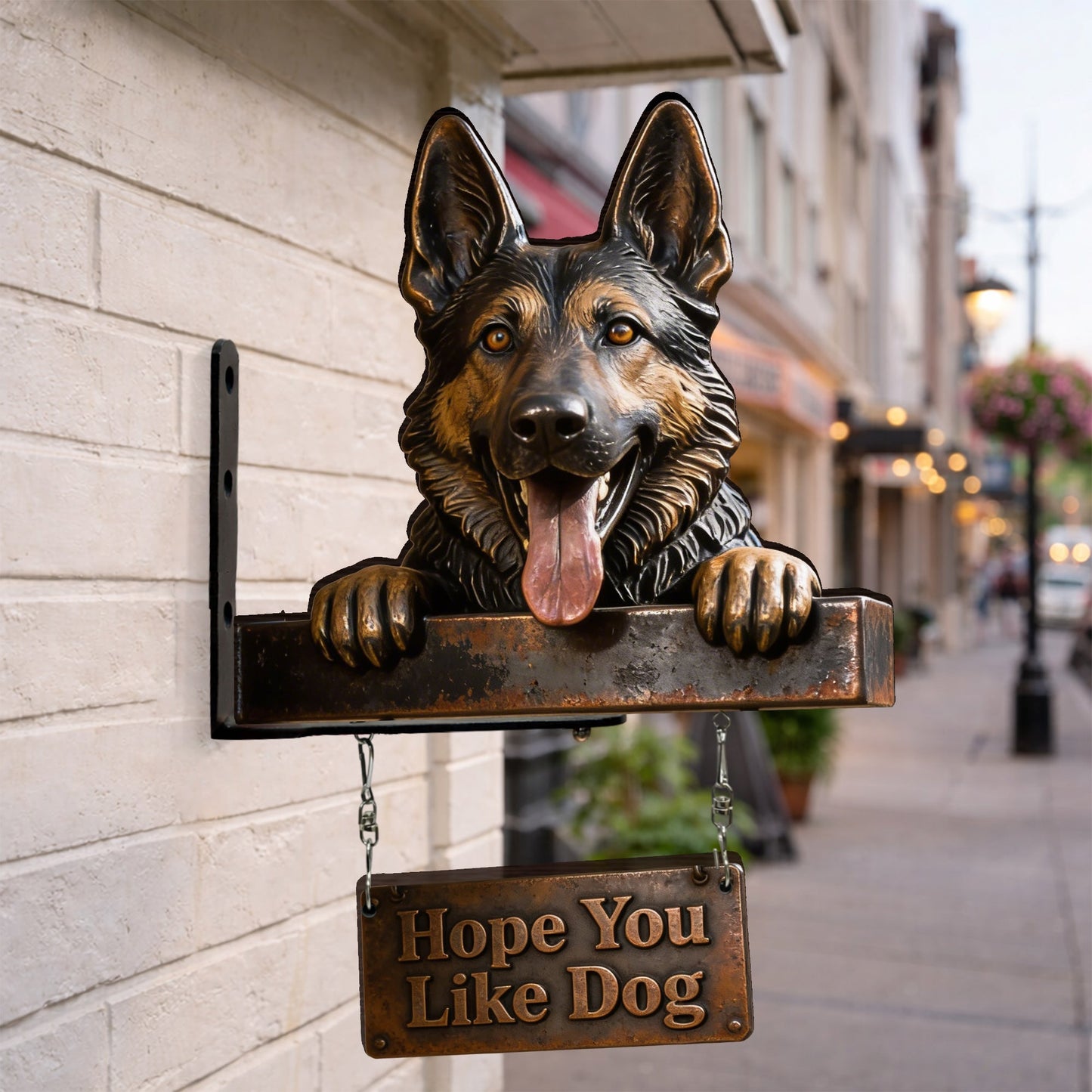 Custom Pet Sign From Any Photo - Personalized Dog Wooden Wall Mount Sign