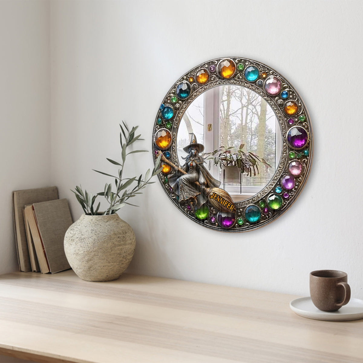 Magical Mirror - Personalized Witch Wall Hanging Mirror