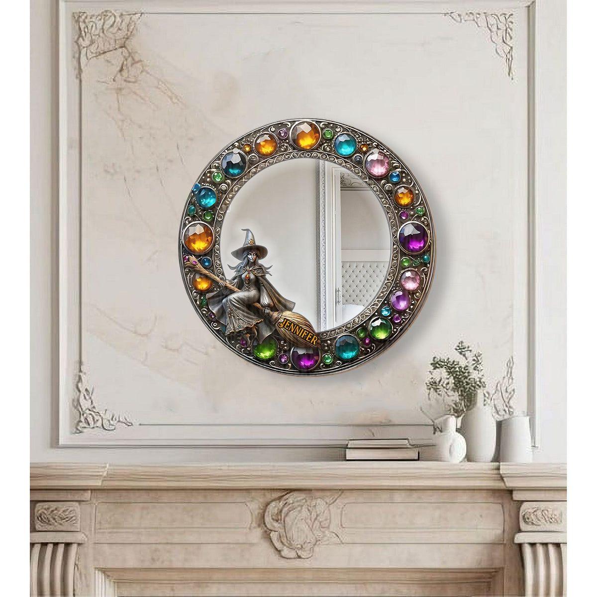 Magical Mirror - Personalized Witch Wall Hanging Mirror
