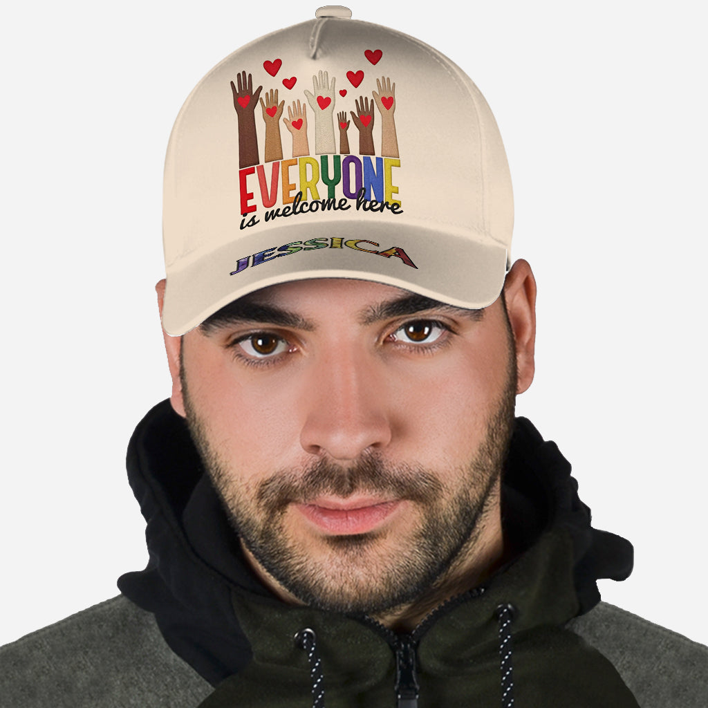 Bienvenue à tous ! - Casquette classique personnalisée pour enseignants