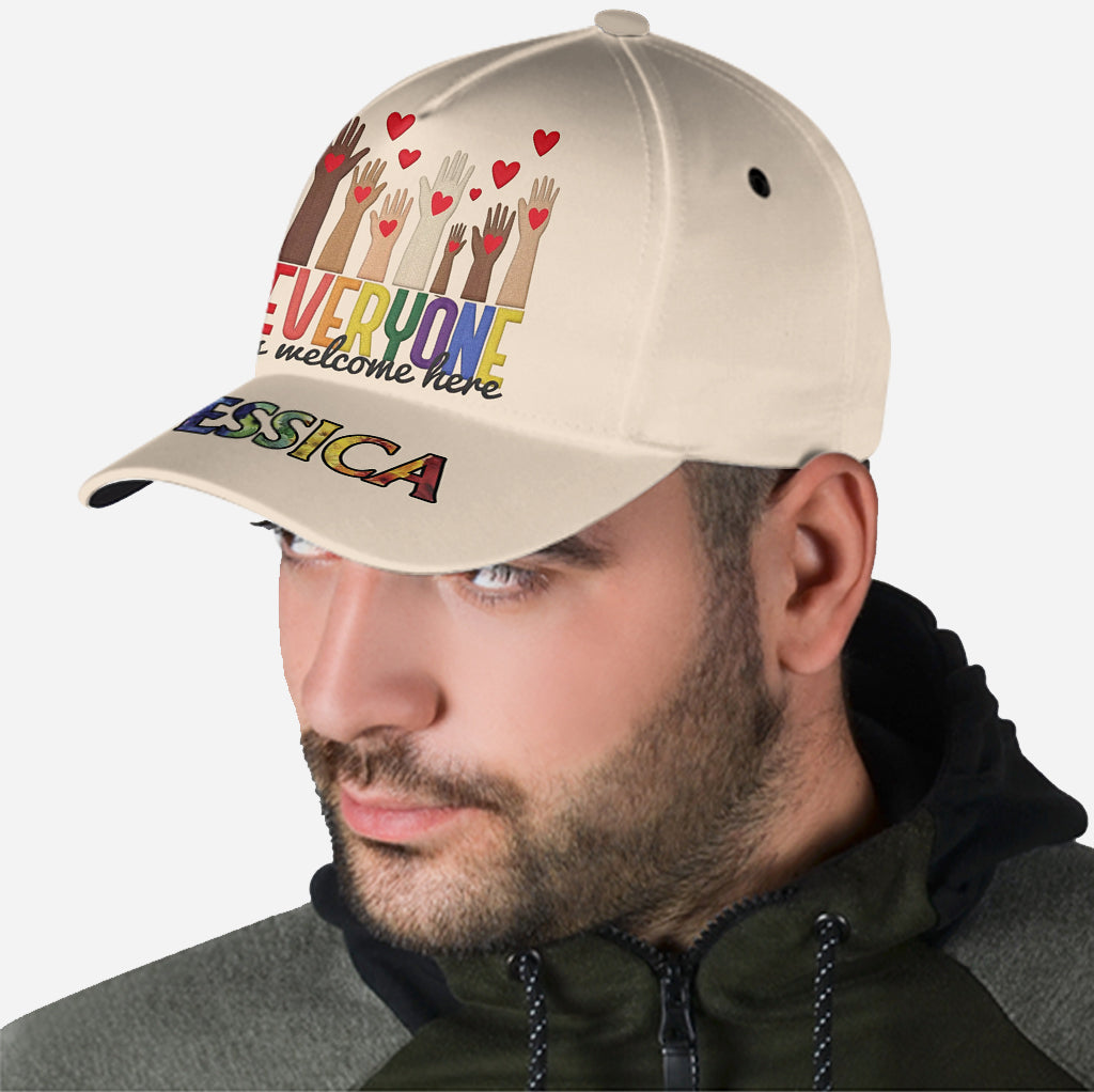 Bienvenue à tous ! - Casquette classique personnalisée pour enseignants