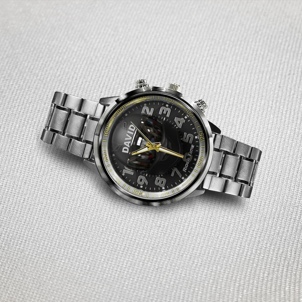 Rider Time – Personalisierte Motorrad-Handuhr
