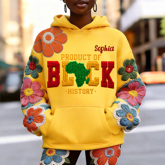 Monat der Schwarzen Geschichte – Personalisierter Hoodie und Leggings im afroamerikanischen Stil