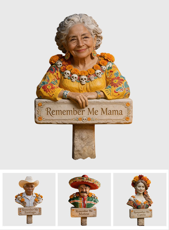 Remember Me Custom From Any Photo - Personalized Memorial Acrylic Garden Sign/ Acrylic Plaque Sign