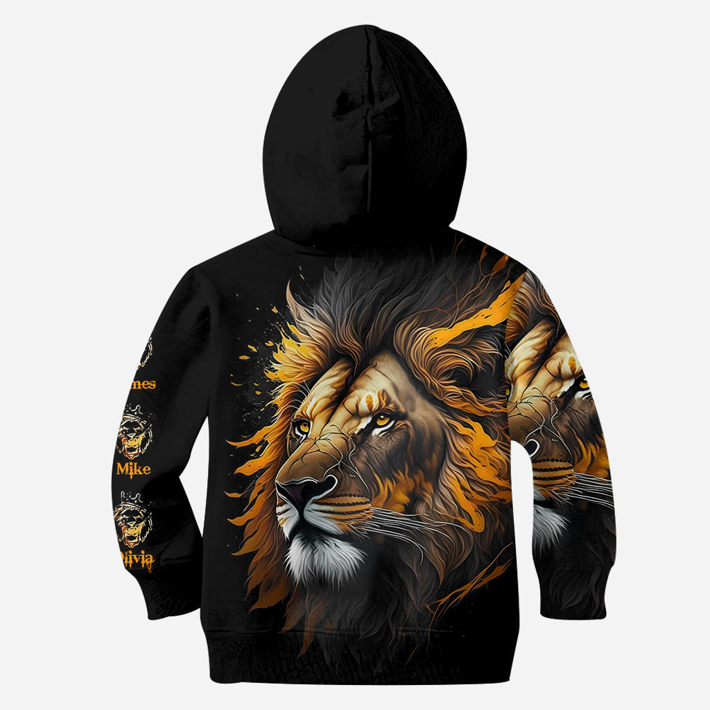 Papa Lion - Personalized Father All Over Shirt