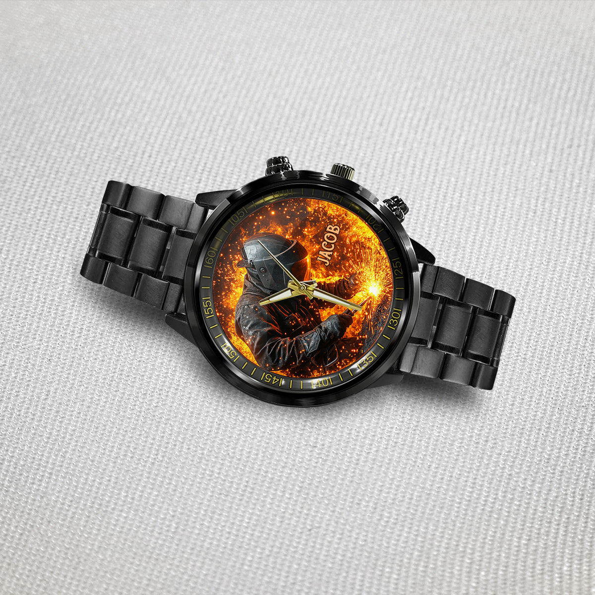 Cadeau pour soudeur - Montre personnalisée pour soudeur