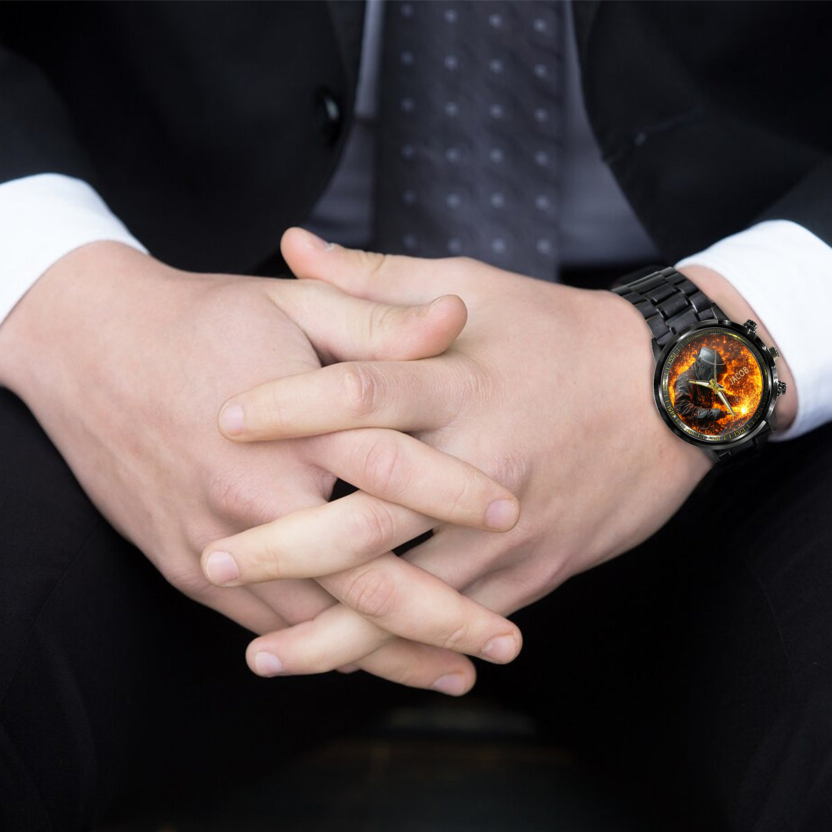 Cadeau pour soudeur - Montre personnalisée pour soudeur