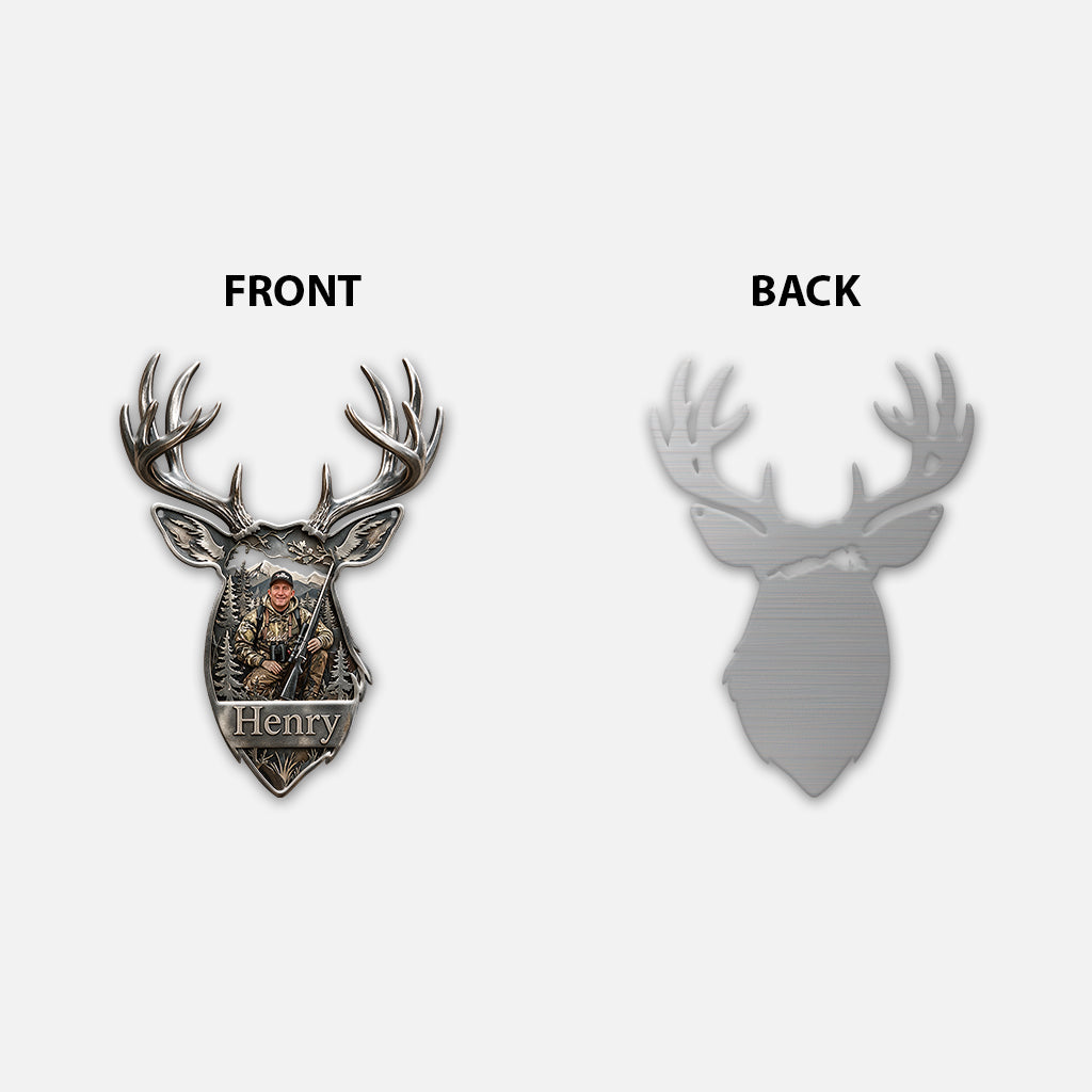 Born To Hunt - Personalized Hunting 3D Printed Cut Metal Sign