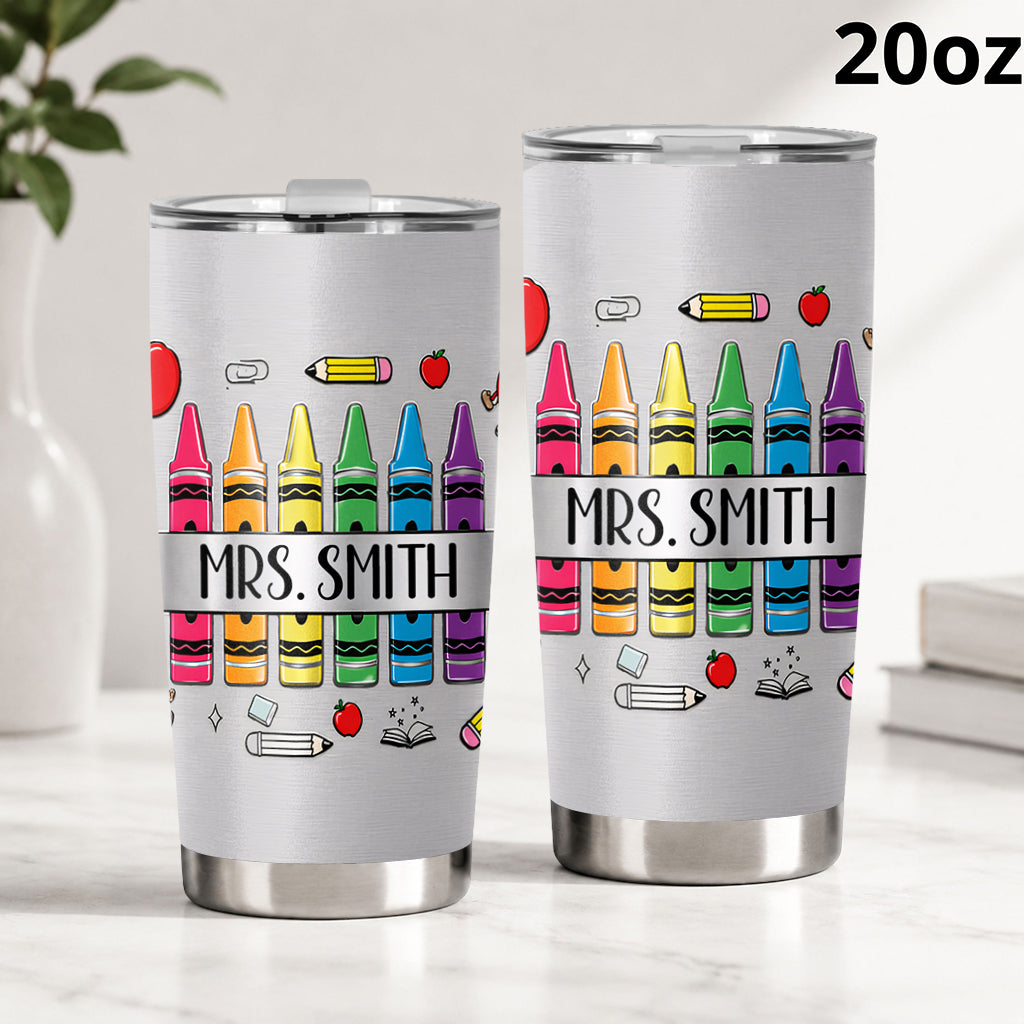 Tasse Personnalisée pour Enseignant - Tasse à Crayon