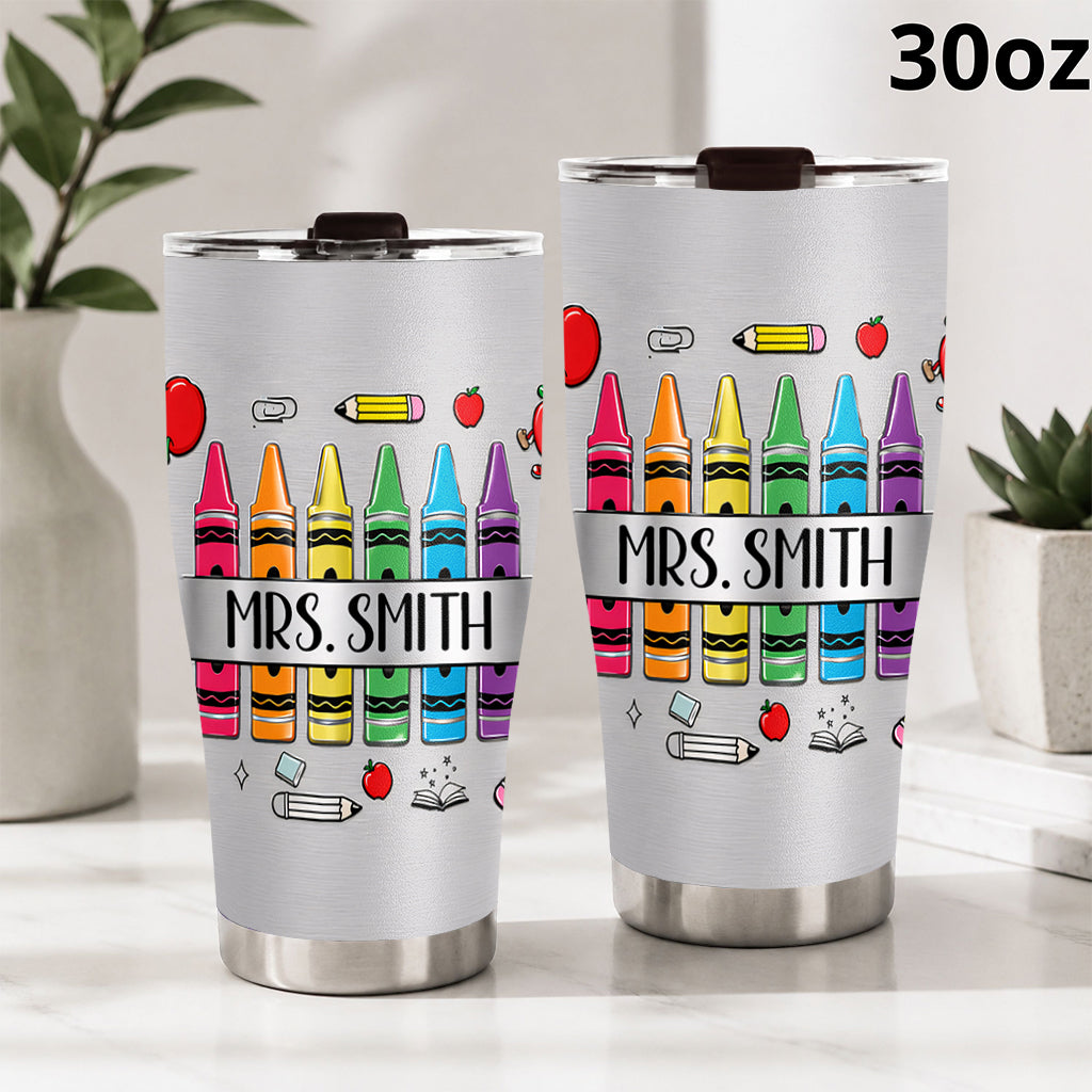 Tasse Personnalisée pour Enseignant - Tasse à Crayon