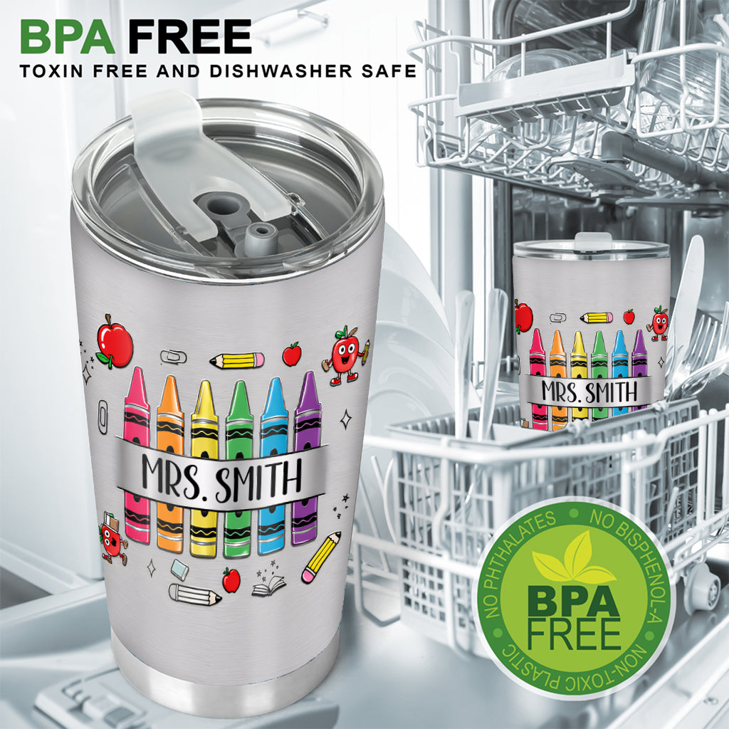 Tasse Personnalisée pour Enseignant - Tasse à Crayon