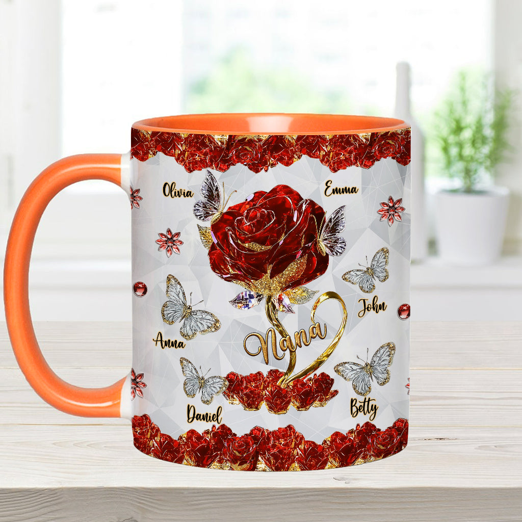 I Love You - Personalized Mother Accent Mug