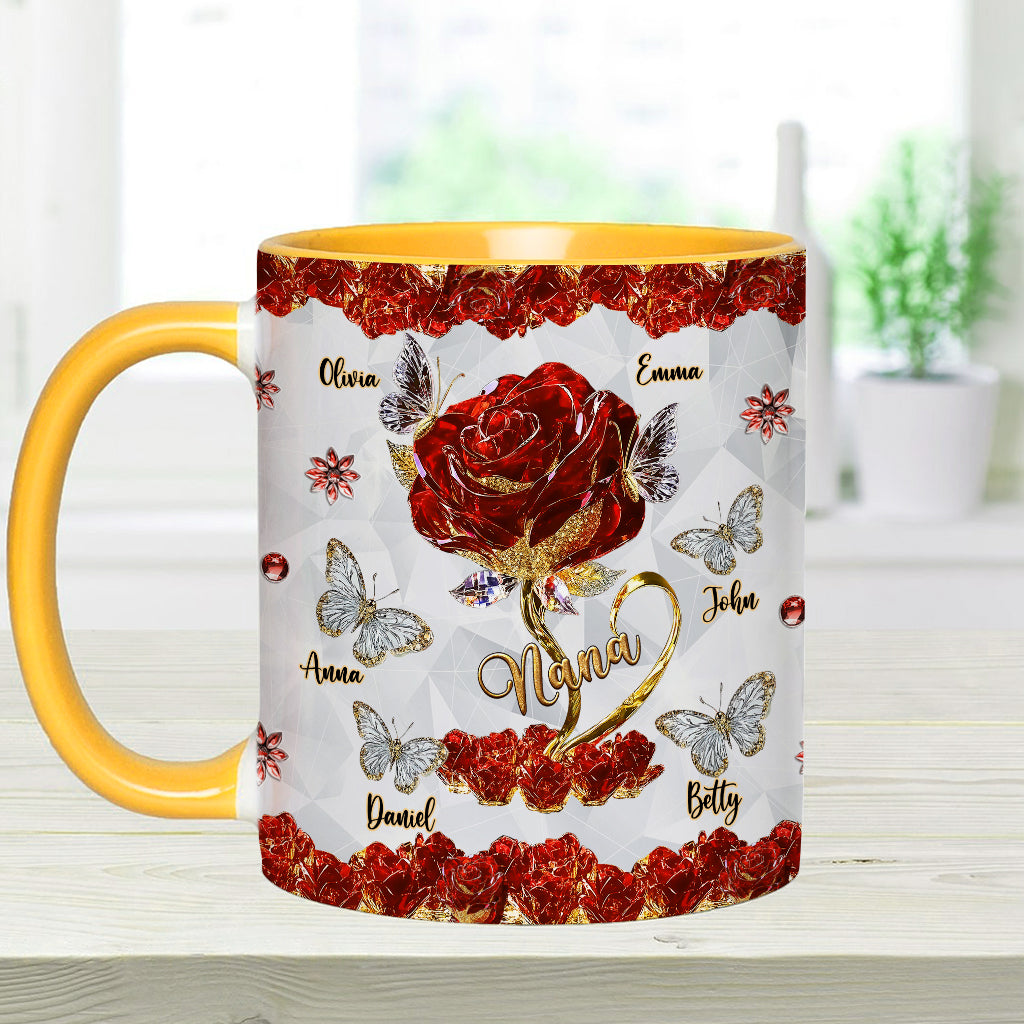 I Love You - Personalized Mother Accent Mug