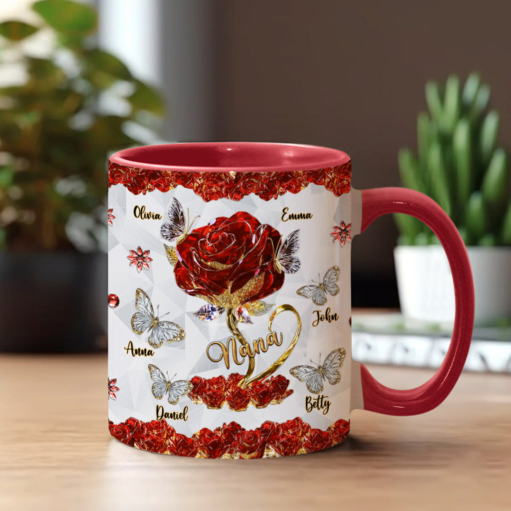 I Love You - Personalized Mother Accent Mug