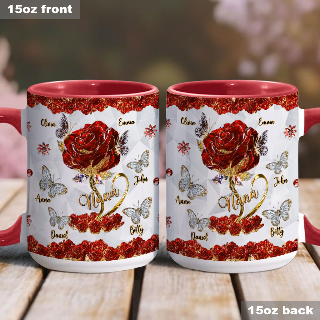 I Love You - Personalized Mother Accent Mug