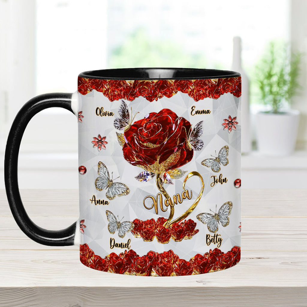 I Love You - Personalized Mother Accent Mug