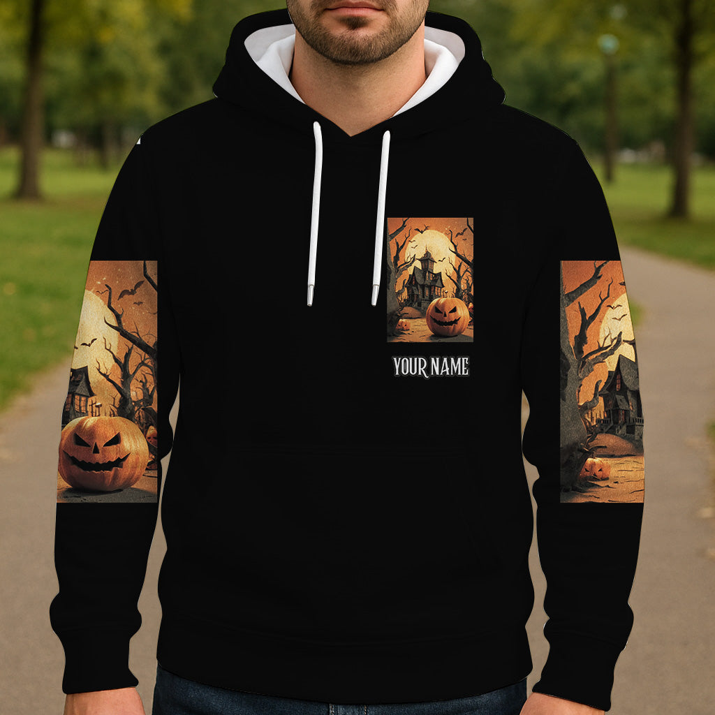 Halloween Castle - Personalized Halloween All Over Shirt