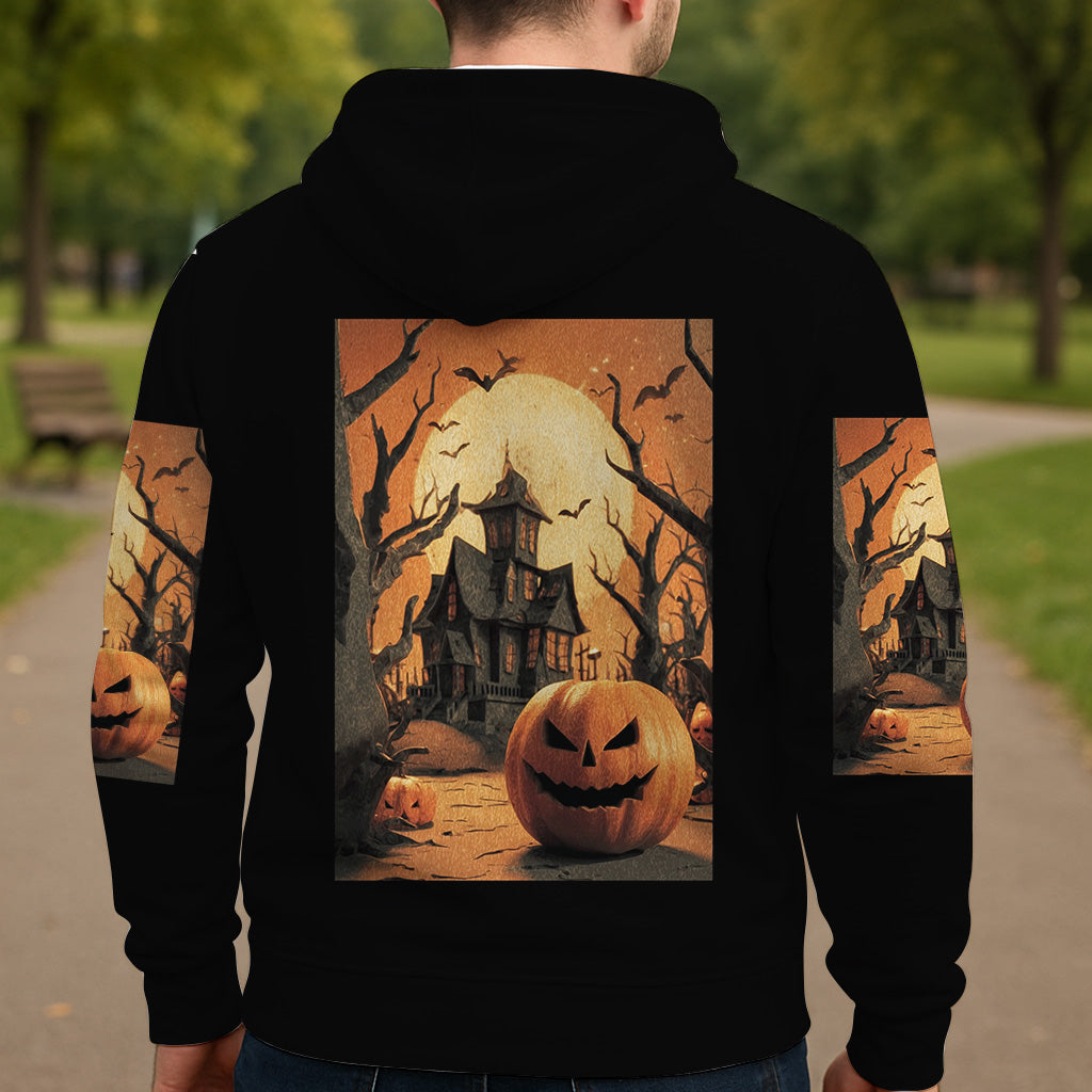 Halloween Castle - Personalized Halloween All Over Shirt