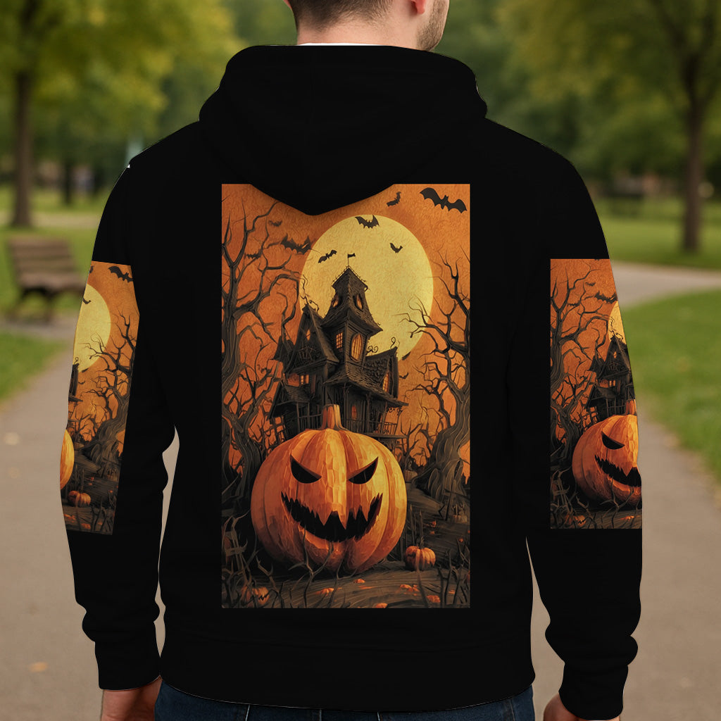 Halloween Castle - Personalized Halloween All Over Shirt