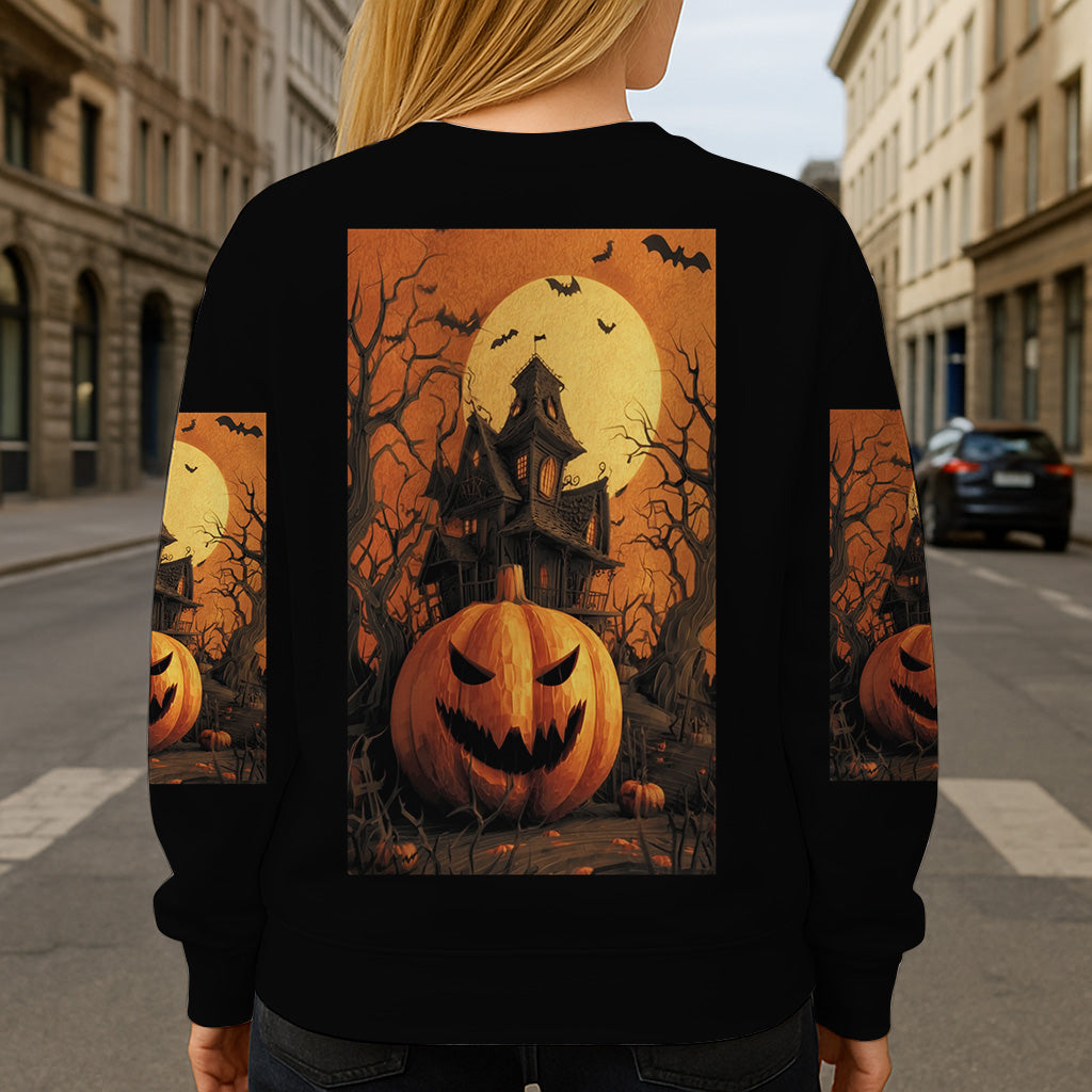 Halloween Castle - Personalized Halloween All Over Shirt