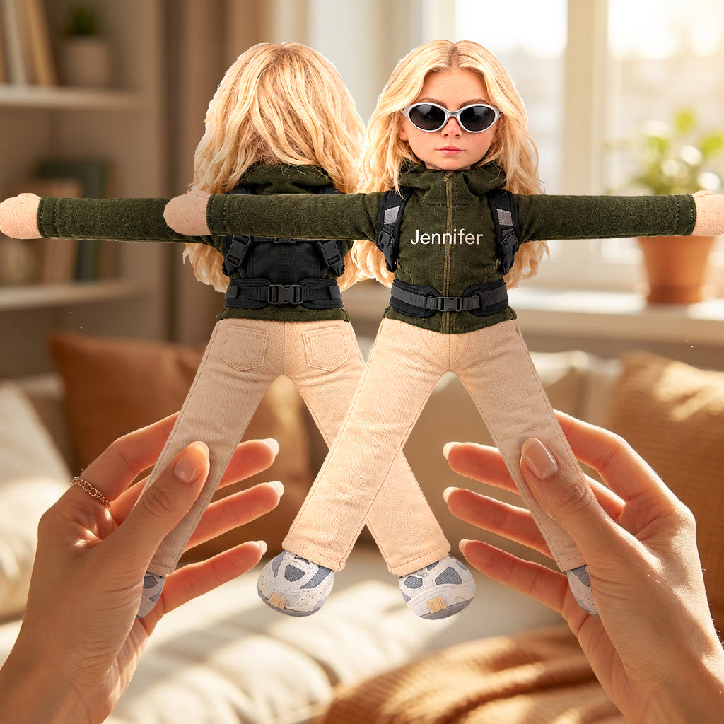 Hiking Expert - Personalized Hiking Posable Plush Doll