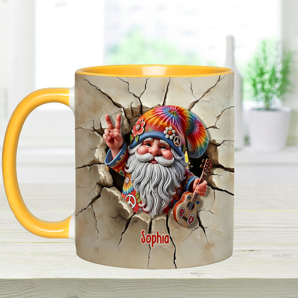 Libérez votre esprit - Mug personnalisé style hippie