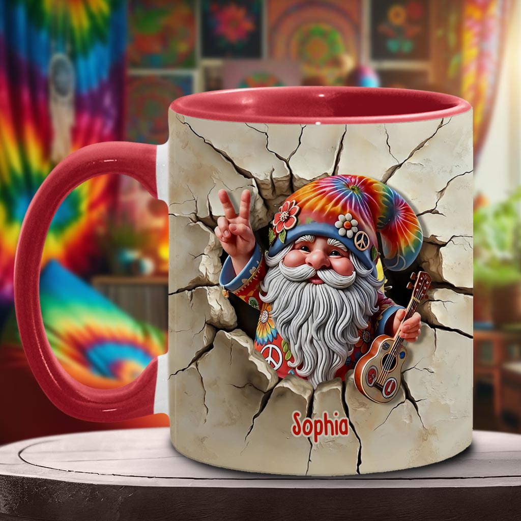 Libérez votre esprit - Mug personnalisé style hippie