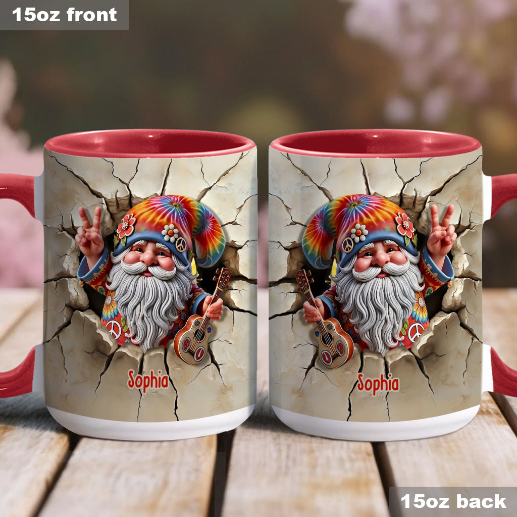Libérez votre esprit - Mug personnalisé style hippie