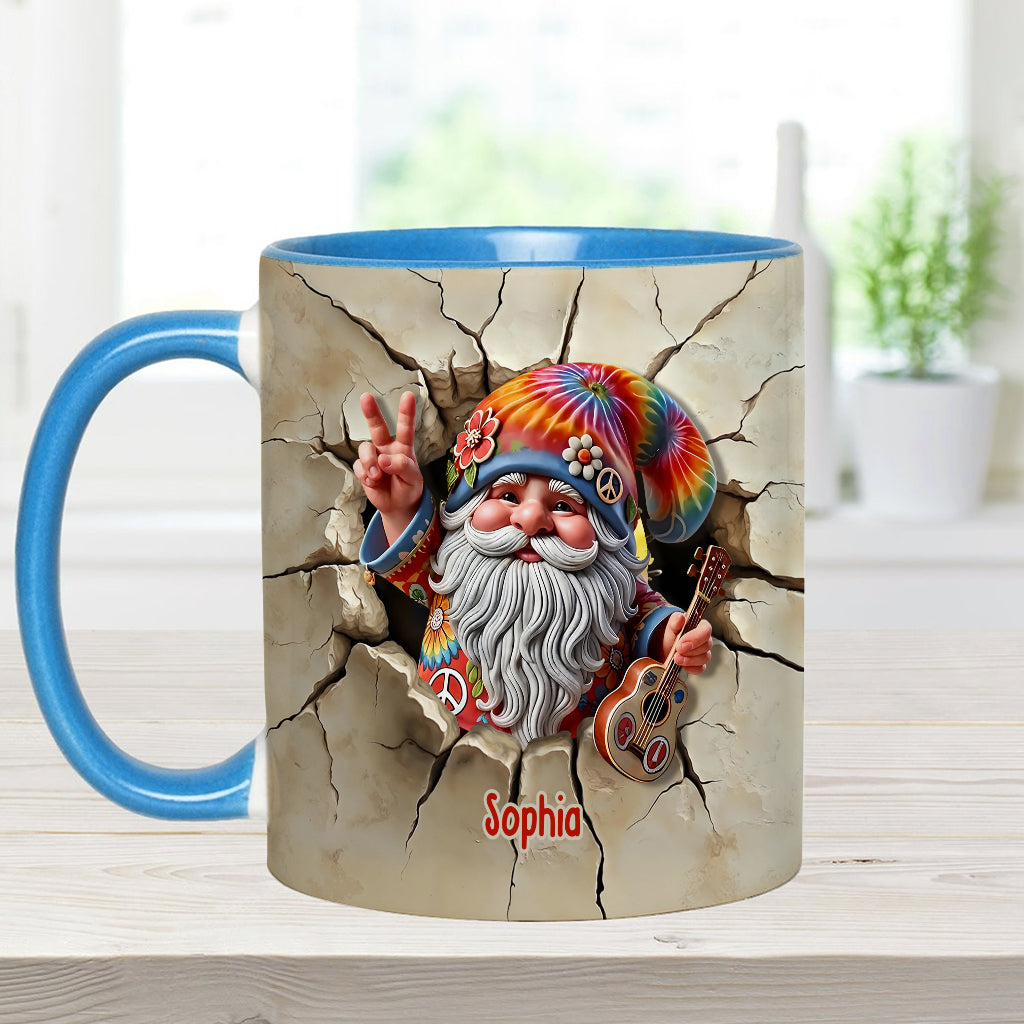 Libérez votre esprit - Mug personnalisé style hippie