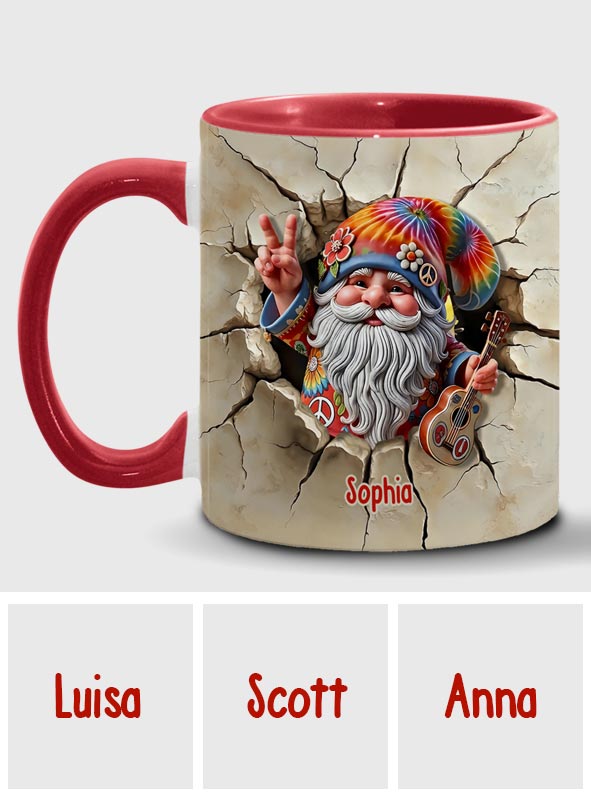 Libérez votre esprit - Mug personnalisé style hippie