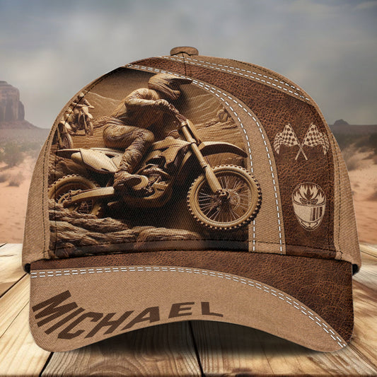 Dirt Brains – Personalisierte Dirtbike-Klassikerkappe