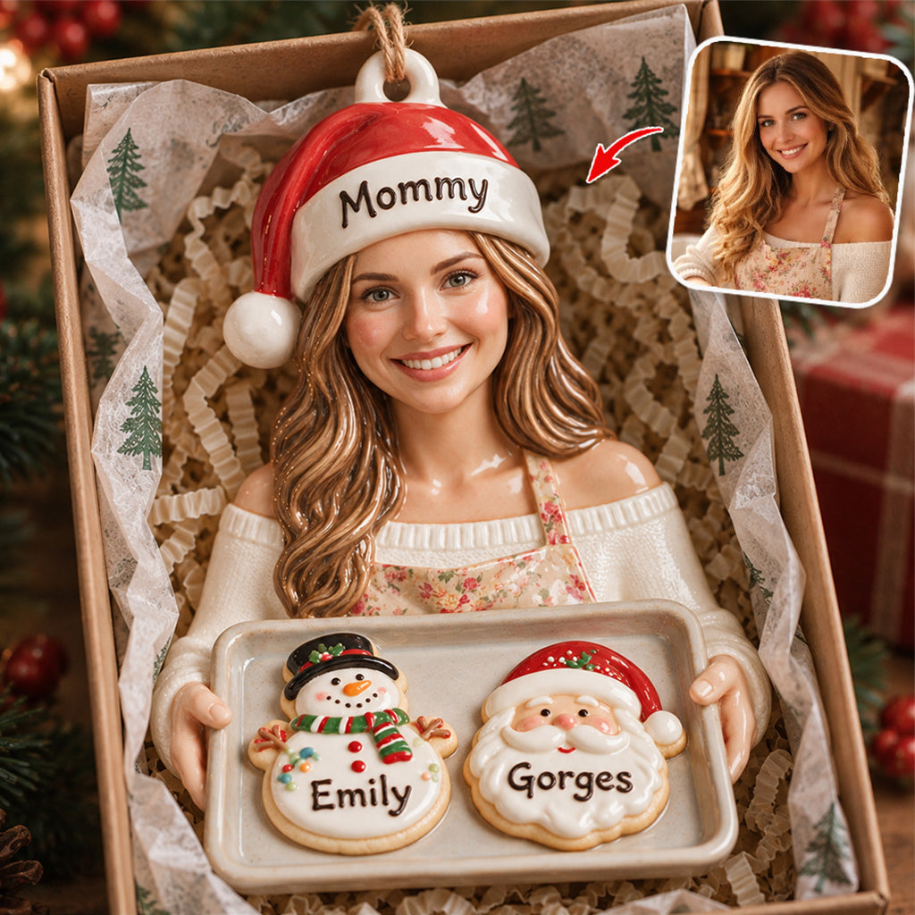Cookie Tray - Personalized Baking Premium 3D Ornament
