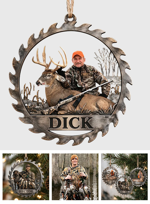 Custom From Any Photo - Personalized Hunting Ornament