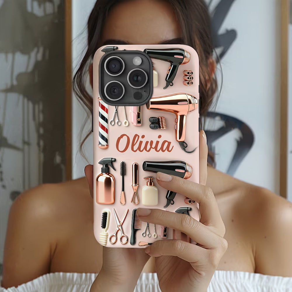 Coiffeur parfait - Coque de téléphone personnalisée avec impression intégrale Coiffeur