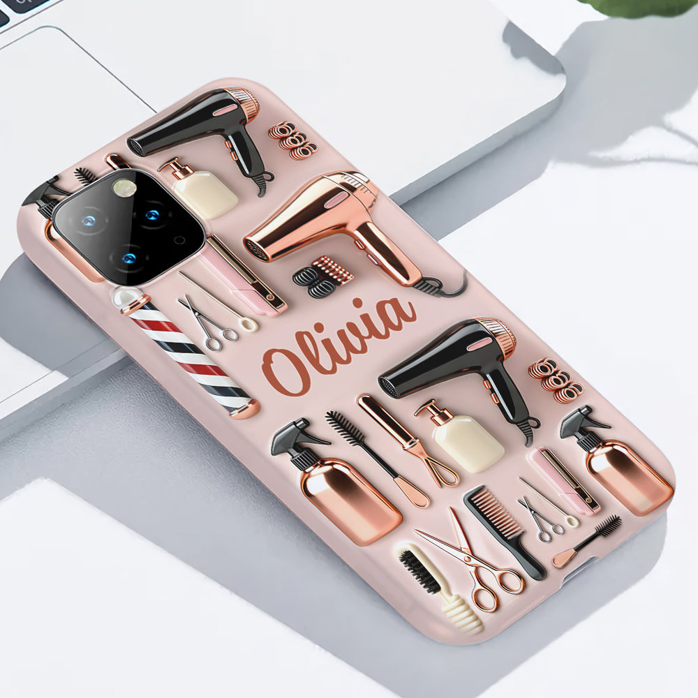 Coiffeur parfait - Coque de téléphone personnalisée avec impression intégrale Coiffeur