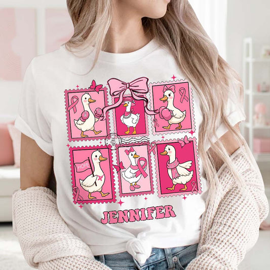 Im Oktober tragen wir Pink – personalisiertes T-Shirt und Hoodie zur Sensibilisierung für Brustkrebs