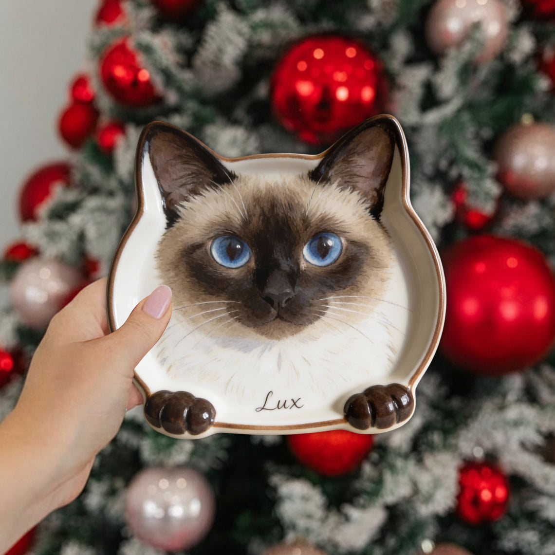 Photo personnalisée - Plateau de rangement pour chat