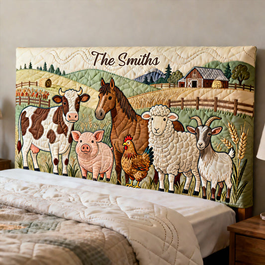 Housse de tête de lit personnalisée style ferme - Style fermier