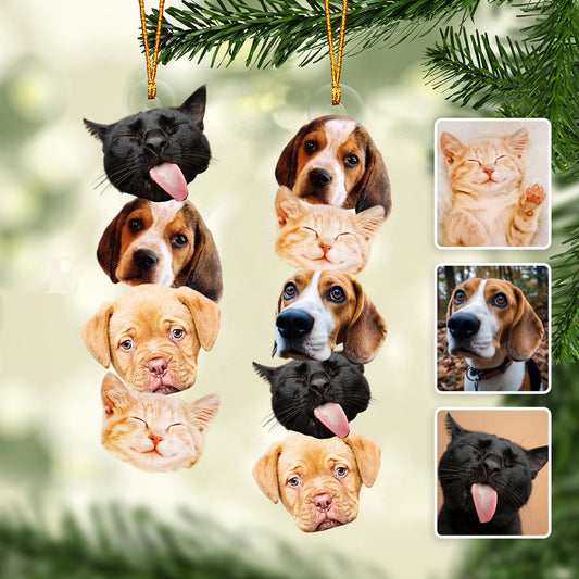 Joyeux Petmas - Ornement personnalisé pour chien