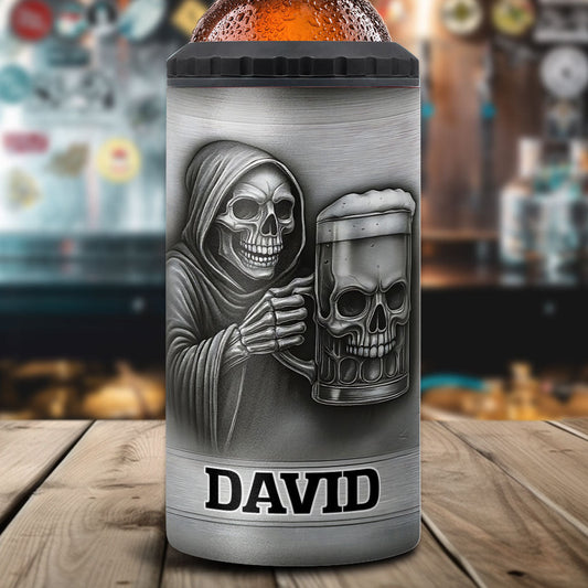 It's Beer Time - Personalized Beer Can Cooler