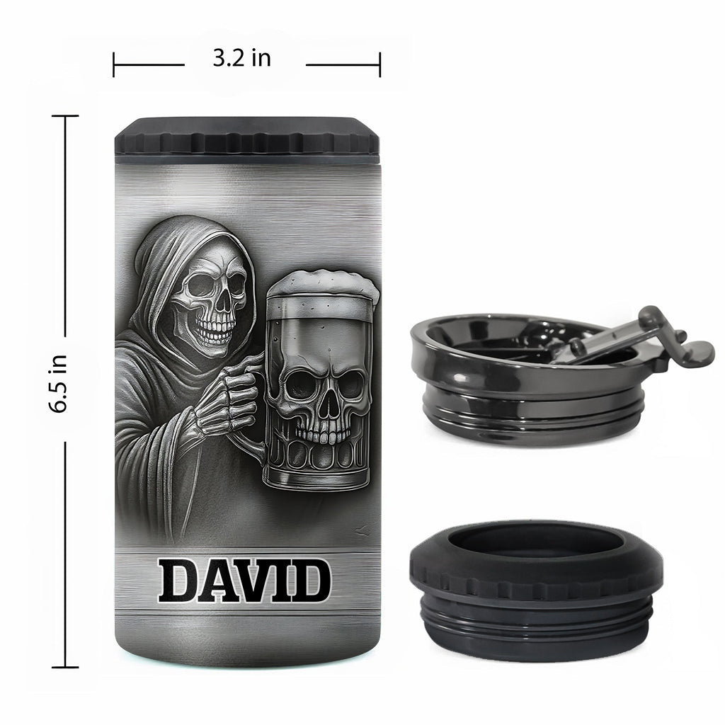 It's Beer Time - Personalized Beer Can Cooler