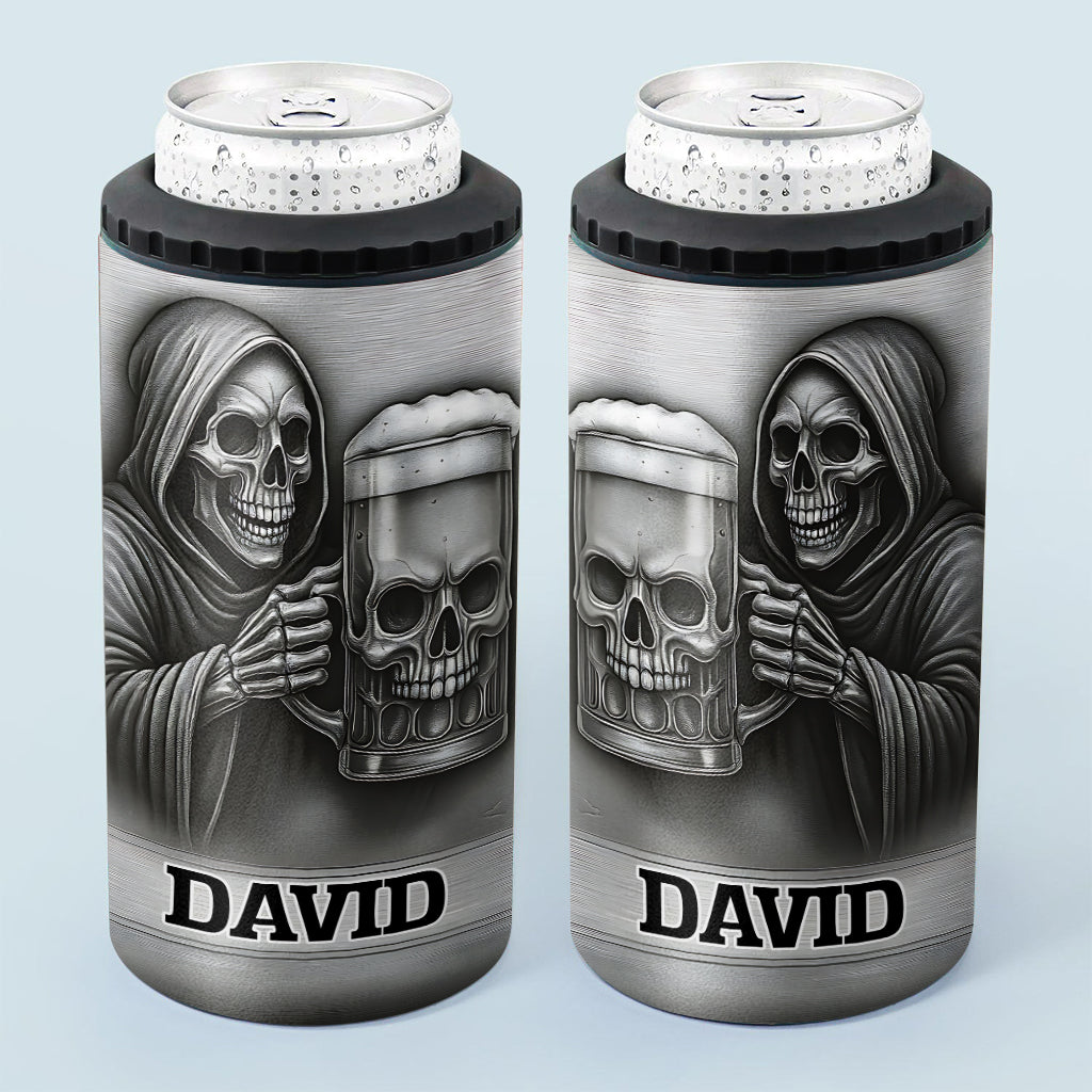 It's Beer Time - Personalized Beer Can Cooler