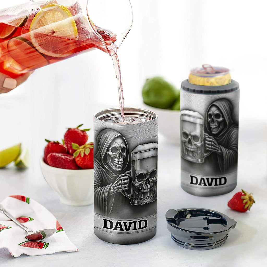 It's Beer Time - Personalized Beer Can Cooler
