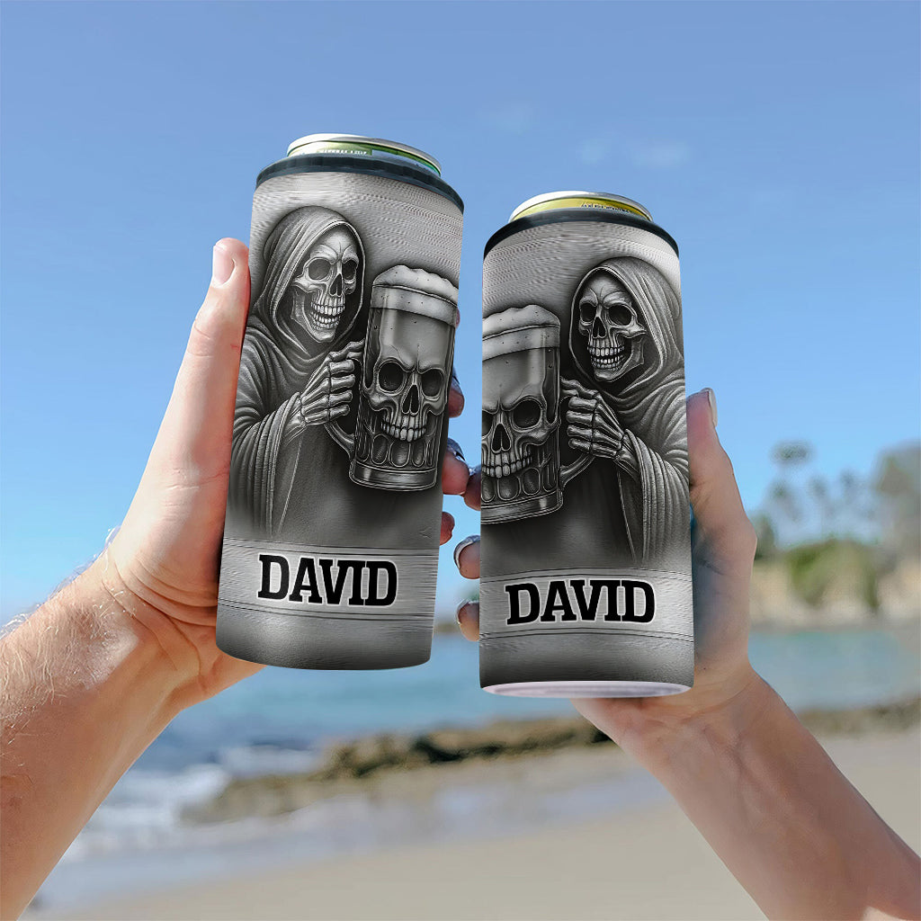 It's Beer Time - Personalized Beer Can Cooler