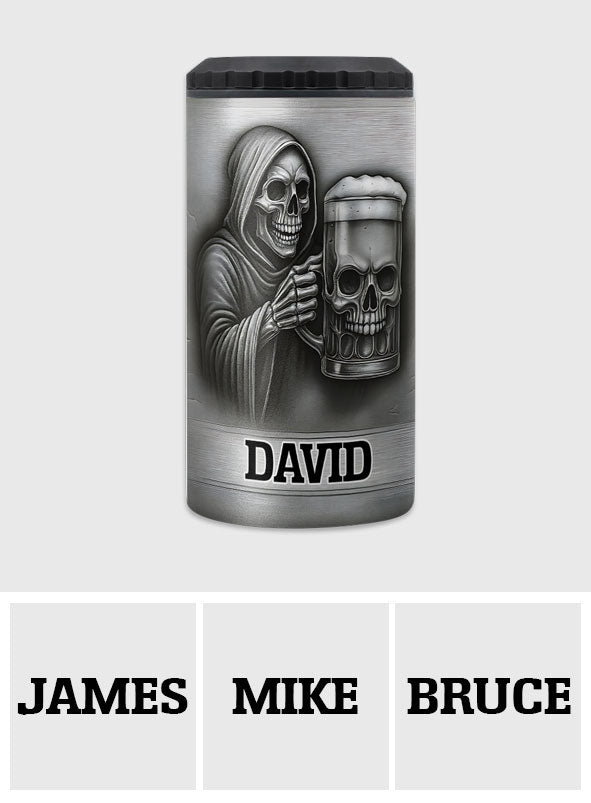It's Beer Time - Personalized Beer Can Cooler