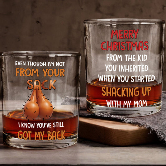 Ich weiß, du stehst immer noch hinter mir – Whiskeyglas der Familie