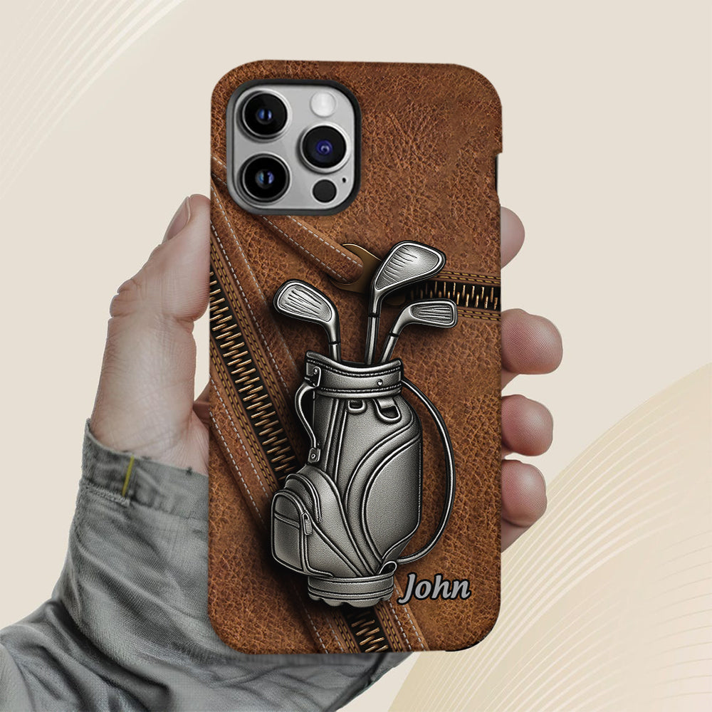 Golf Is A Good Walk Spoiled - Personalized Golf Full Print Phone Case