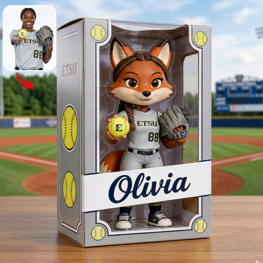Fursona Box - Plaque Acrylique Personnalisée en Forme de Fursona