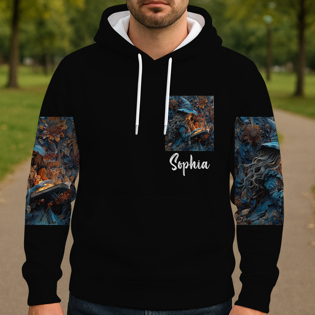 Purple Witch - Personalized Witch All Over Shirt