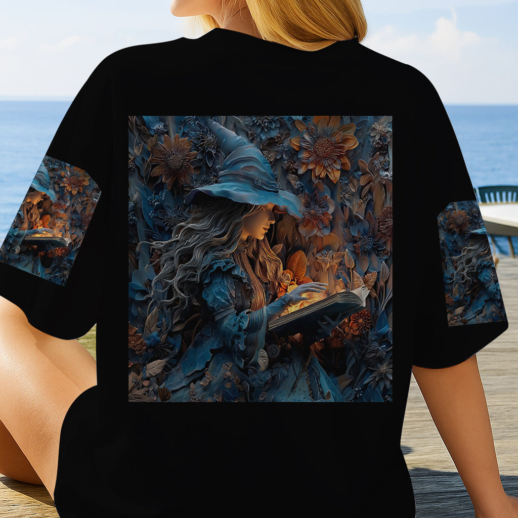 Purple Witch - Personalized Witch All Over Shirt